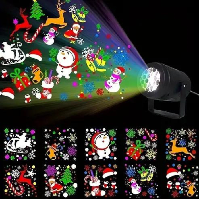 🎄 Ilumina tu Navidad sin Esfuerzo: Proyector LED + Envío Gratis 🎁